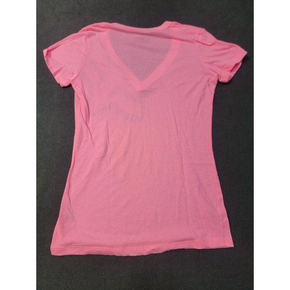 Fox Racing Womens XL Pink V-Neck T-Shirt Graphic Top - Picture 8 of 8